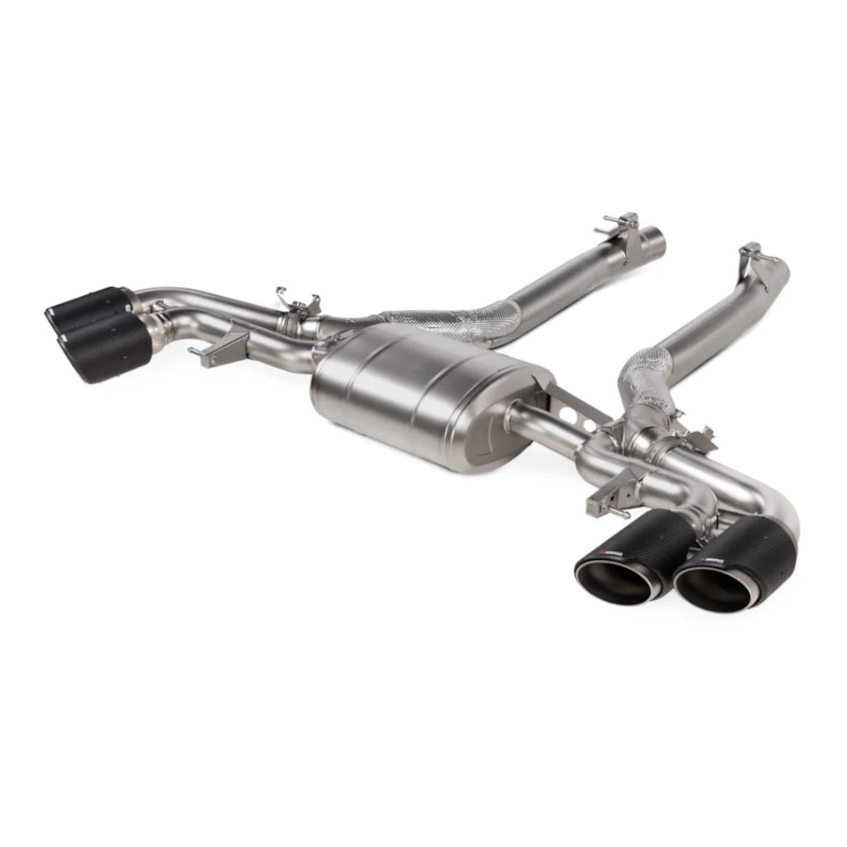 AKRAPOVIC Exhaust System Slip-On Line (Titanium) BMW X5M / X5M Competition (F95) / X6M / X6M Competition (F96) 2024+