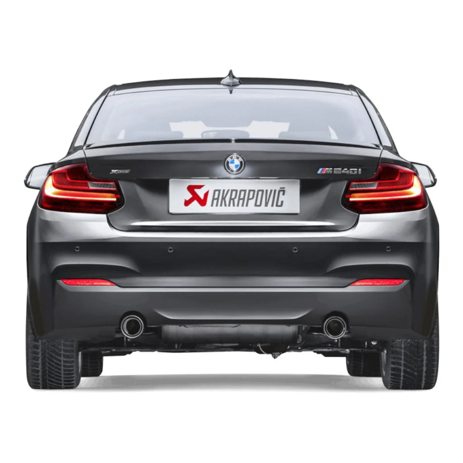 AKRAPOVIC Exhaust System Slip-On Line (Titanium) BMW M240i (F22 / F23) ECE Type Approval