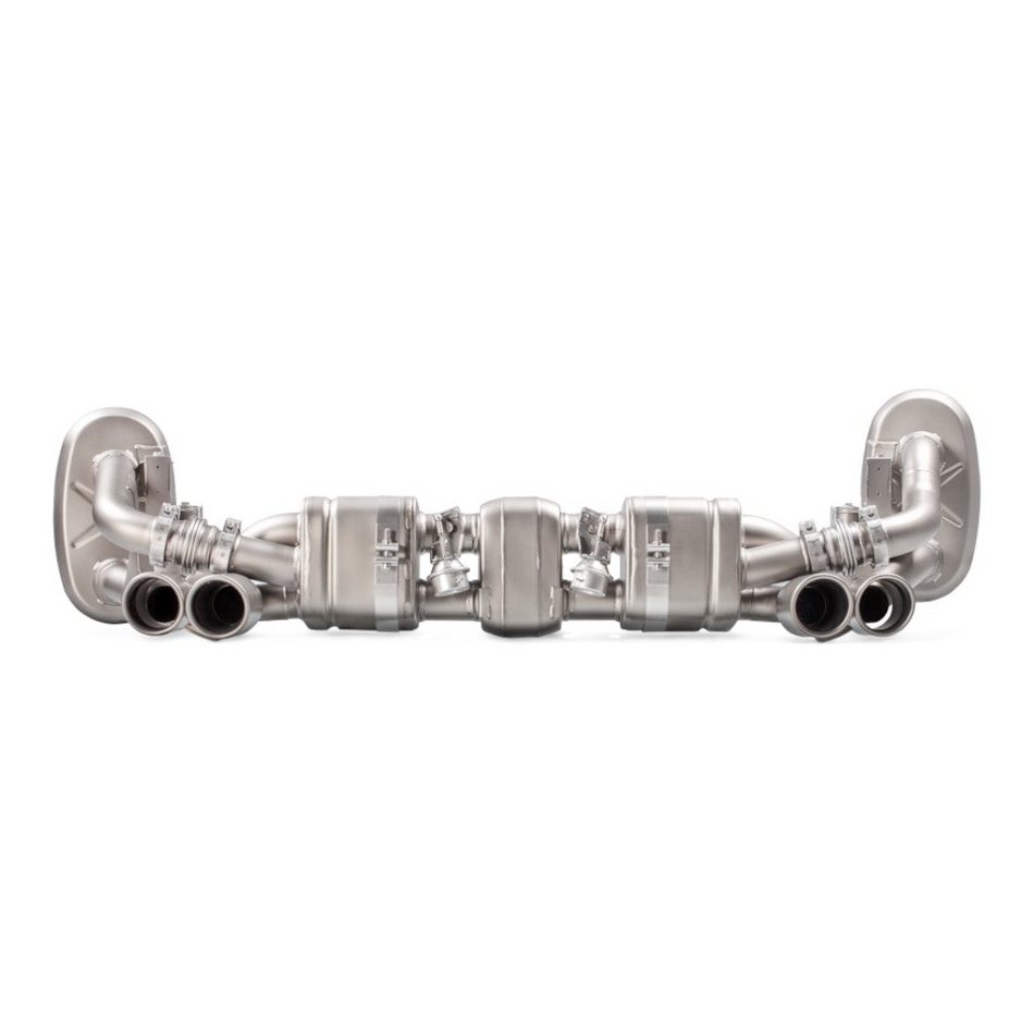 AKRAPOVIC Exhaust System Slip-On Line (Titanium) - PORSCHE 911 Carrera S/4/4S/GTS (991) 2012-2015 EC Approval