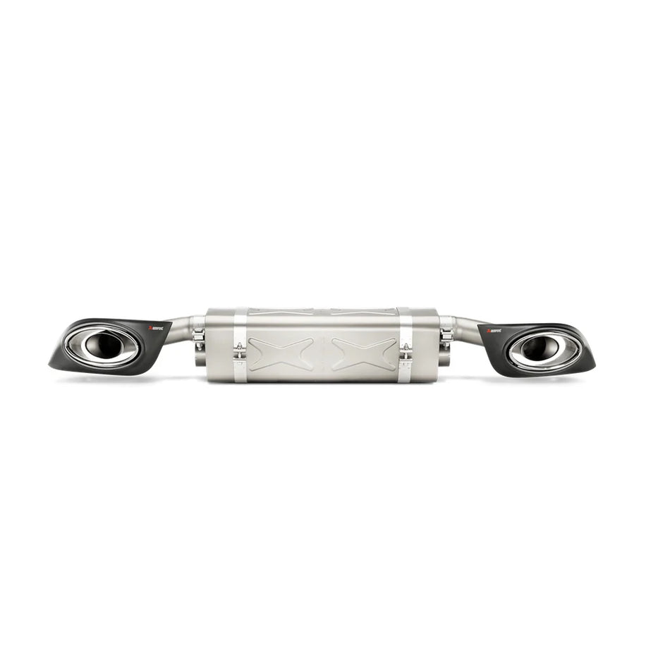 AKRAPOVIC Exhaust System Slip-On Line (Titanium) PORSCHE 911 Turbo / Turbo S (991) ECE Type Approval