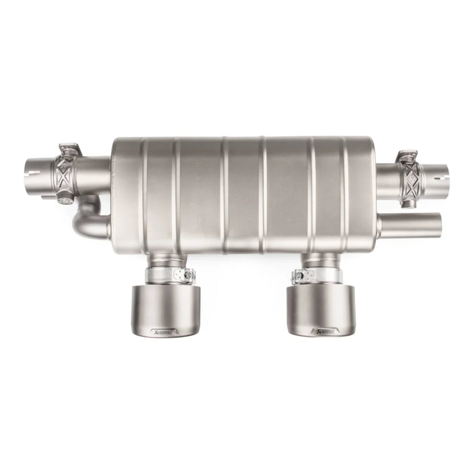 AKRAPOVIC Exhaust System Slip-On Line (Titanium) PORSCHE 911 Carrera / S / 4 / 4S / GTS (991.2) OE Non Sport Exhaust / ECE Type Approval Sale price