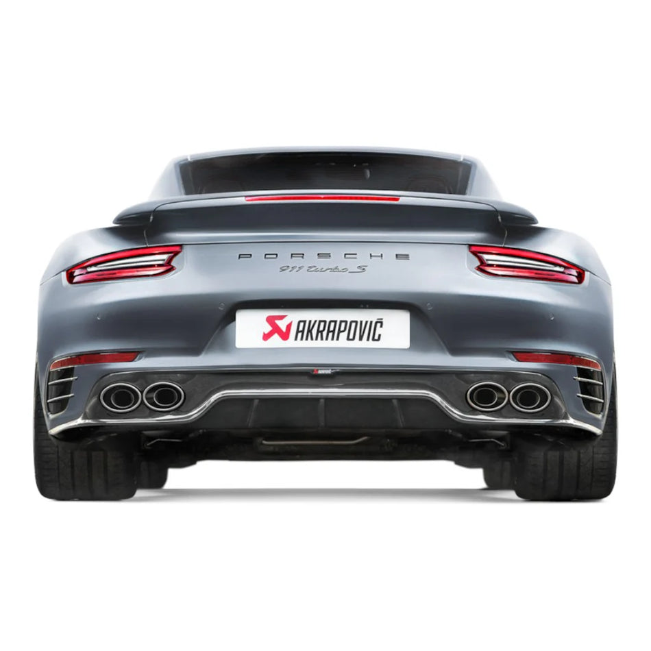 AKRAPOVIC Exhaust Slip-On Line (Titanium) PORSCHE 911 Turbo / Turbo S (991.2) ECE Type Approval Sale price