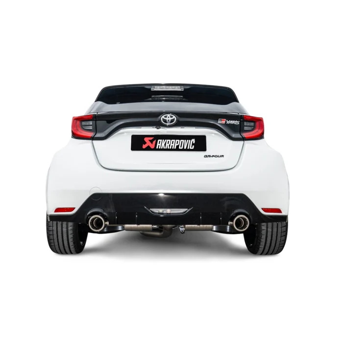 Akrapovic Slip-On Race Line (Titanium) - Toyota GR Yaris 2020 Gen 1