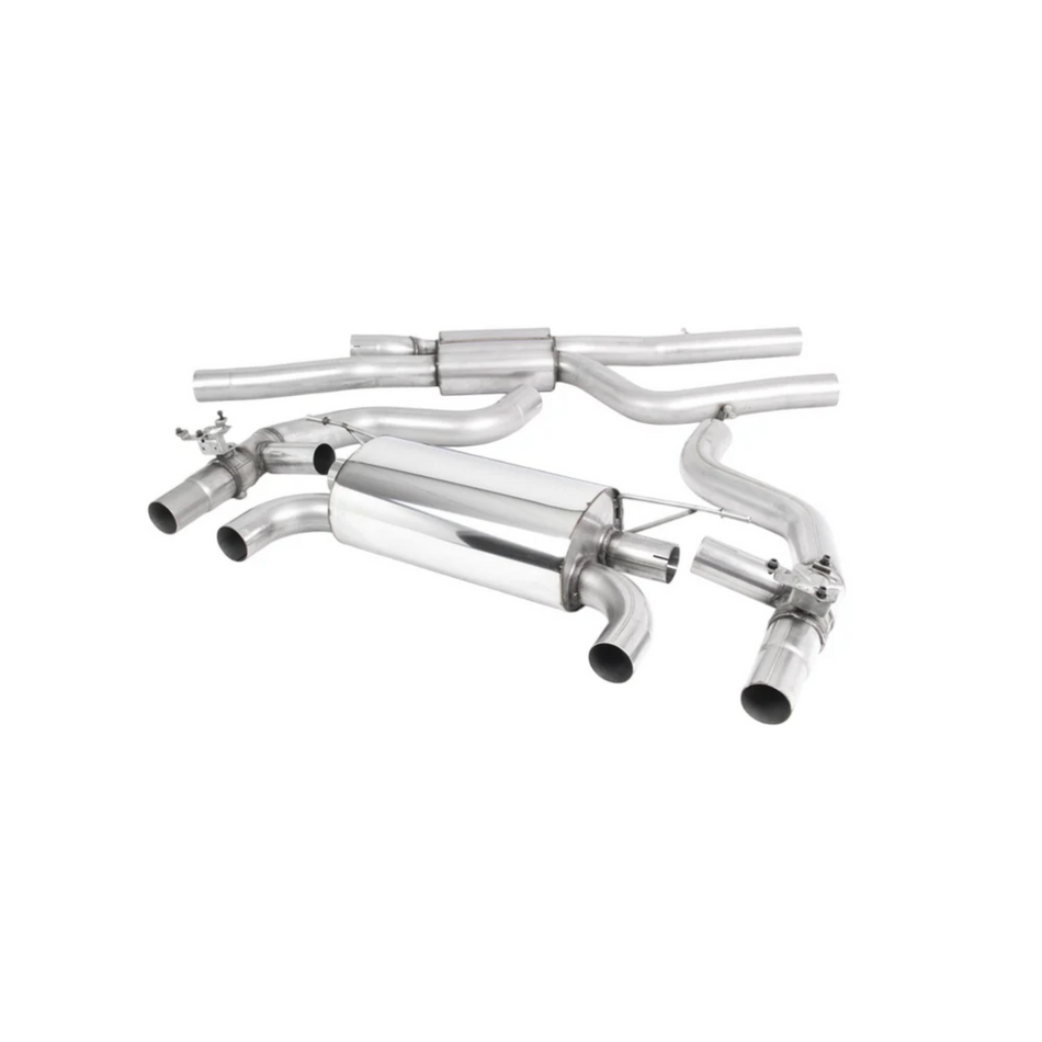 Milltek Cat Back Exhaust - BMW F87 M2 Competition S55 (ECE approved)