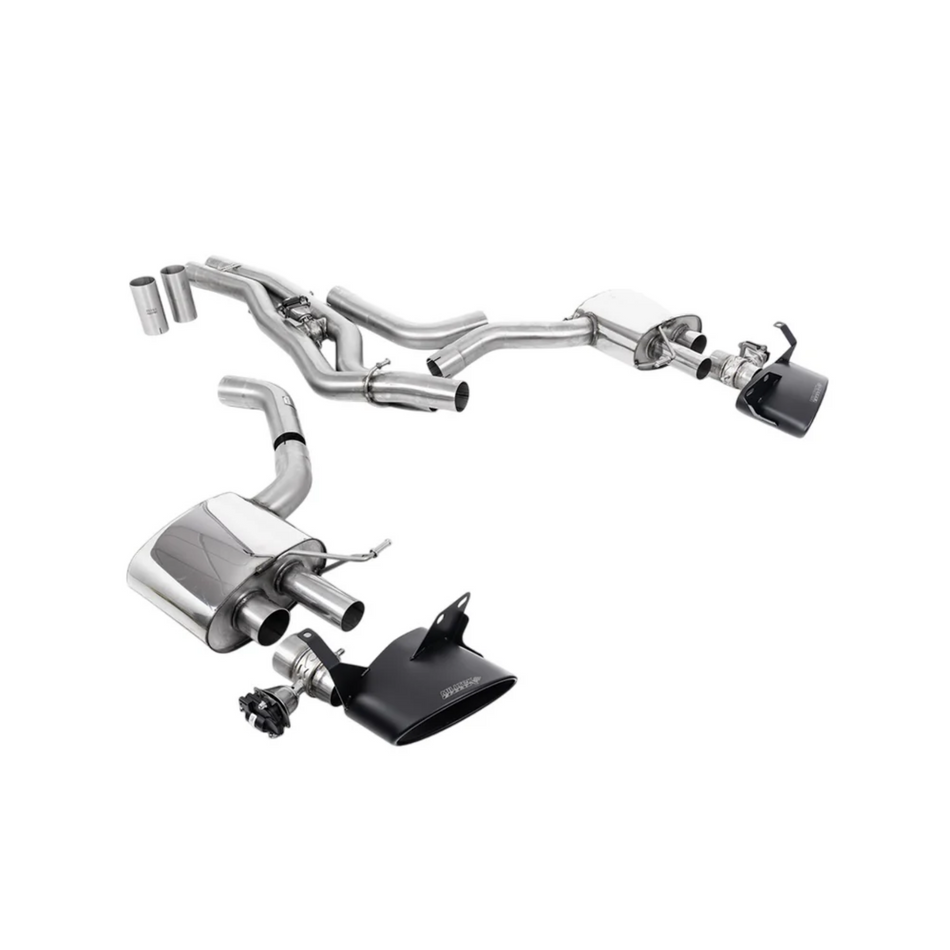 Milltek Front Pipe Back Exhaust - Audi RS6 C8 4.0TFSI OPF 2019-2025 (ECE approved)