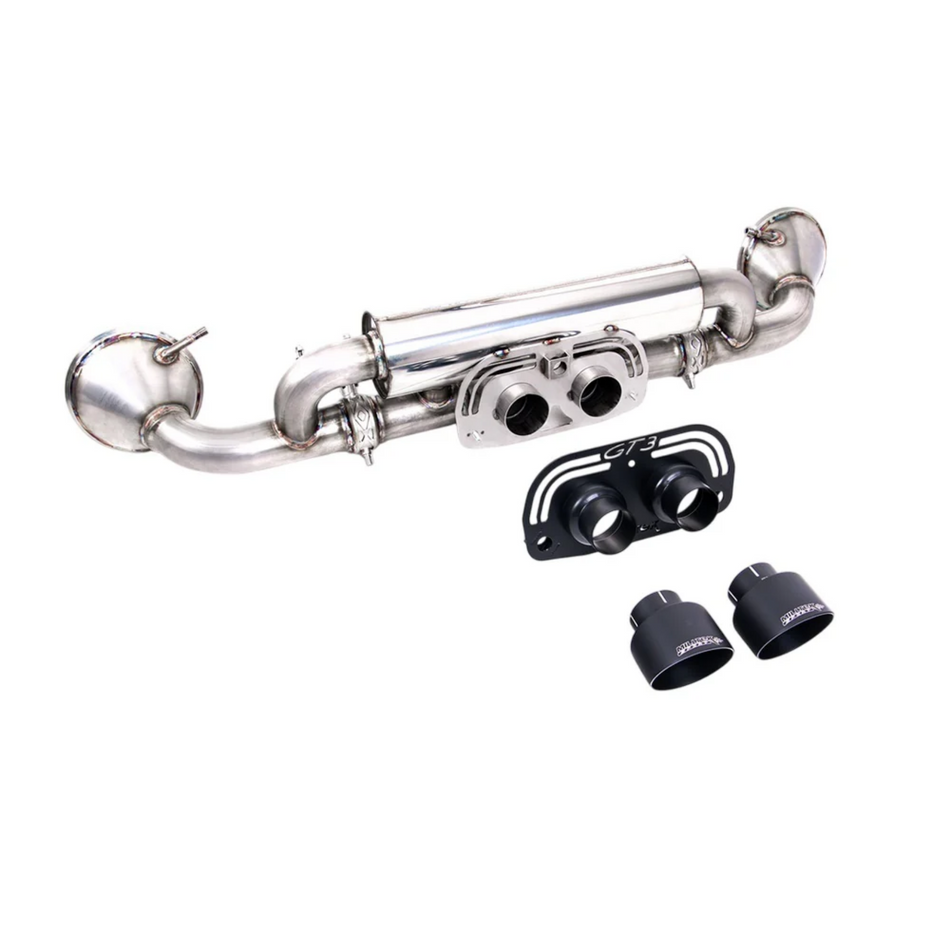 Milltek Rear Silencer Exhaust - Porsche 911 992.1 GT3 2021-2025