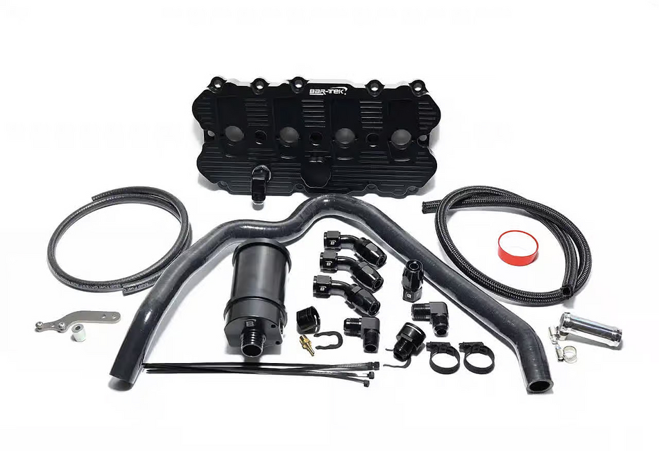 Bar-Tek 2.0L TFSI EA113 Oil Catchtank Kit with Billet Valve Cover TUV -hyväksynnällä