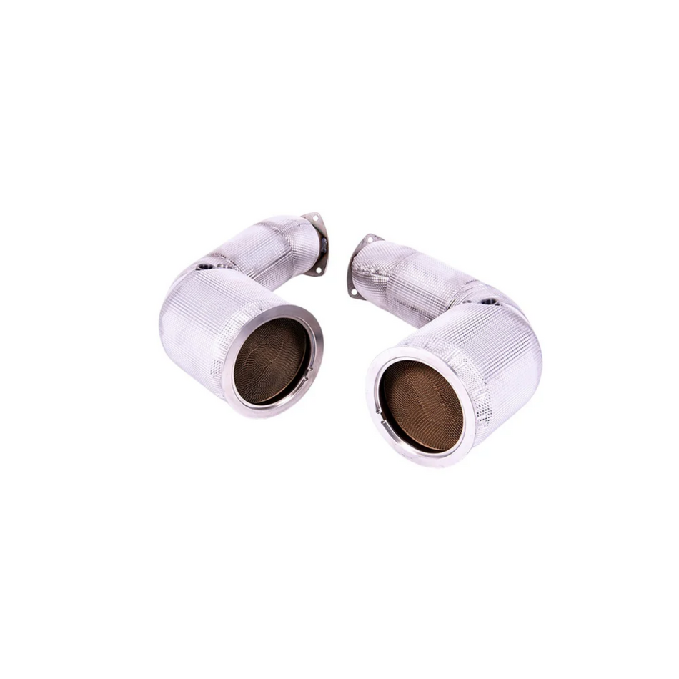 Milltek Large-Bore Downpipes - Audi SQ7 / SQ8 4.0TFSI OPF