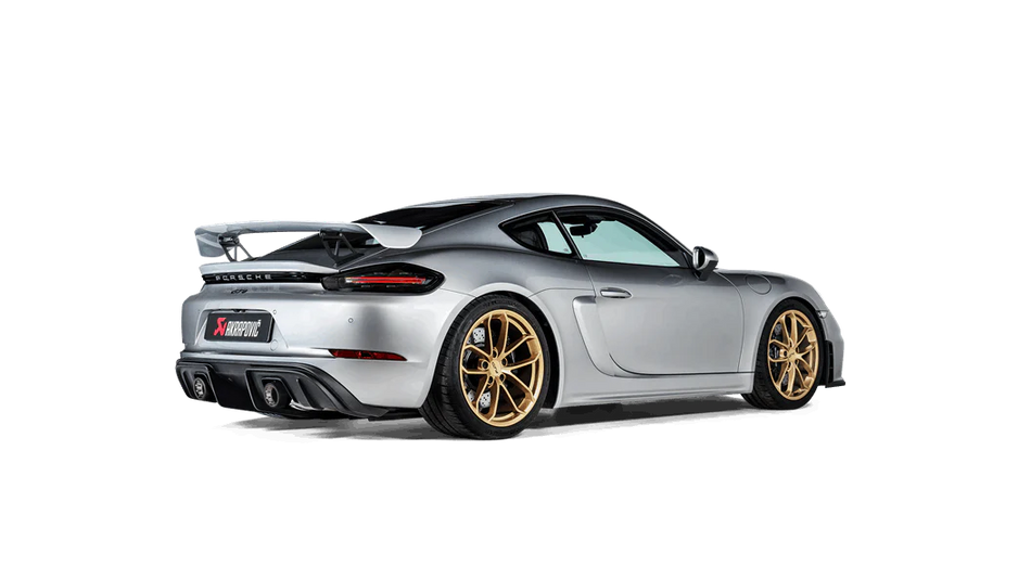 AKRAPOVIC Slip-On Race Line (Titanium) for PORSCHE 718 Cayman GTS 4.0 / Boxster GTS 4.0 2020-2024