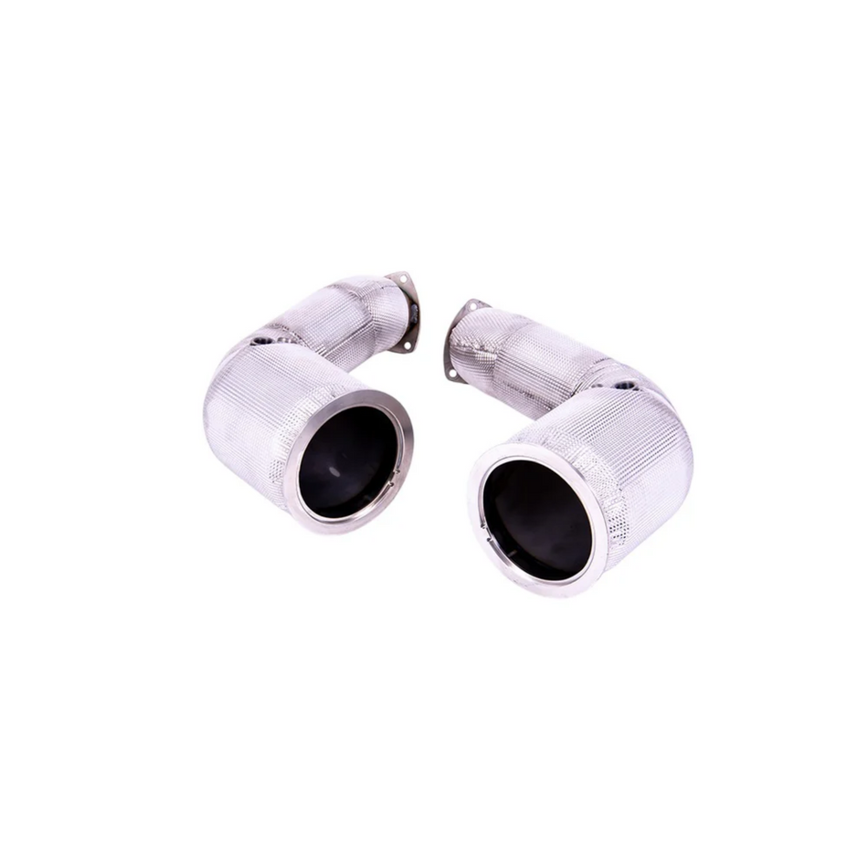 Milltek Large-Bore Downpipes - Audi SQ7 / SQ8 4.0TFSI OPF