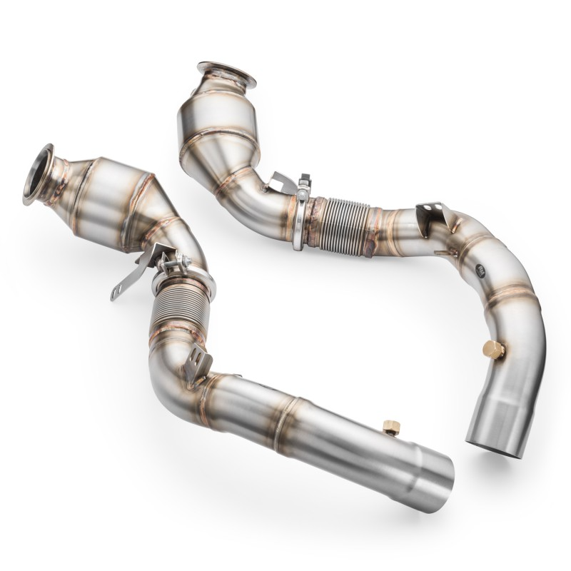 RM Downpipe 300CPI EURO 6 - BMW F9X M5/M8