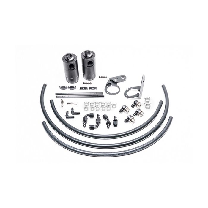 Radium Engineering Dual Catch Can Kit - Honda Civic Type-R