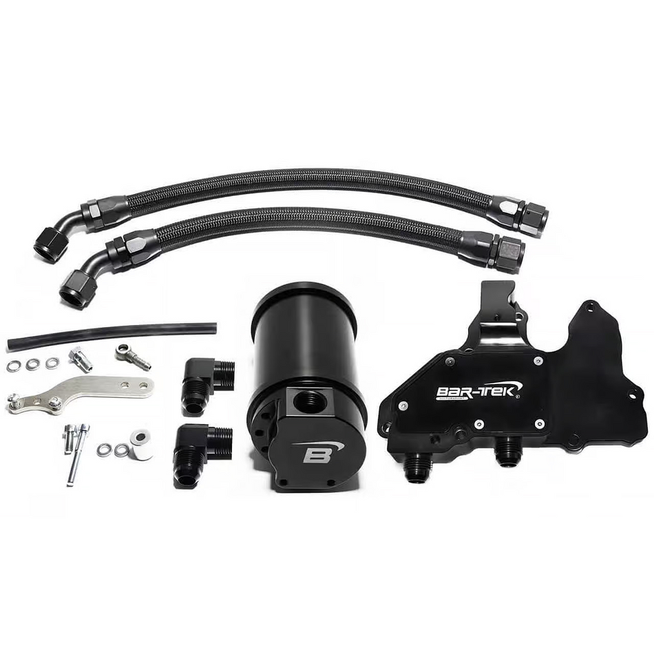 Bar-Tek 2.0L TSI EA888 EVI4 MQB Oil Catch Tank Kit TUV -hyväksynnällä