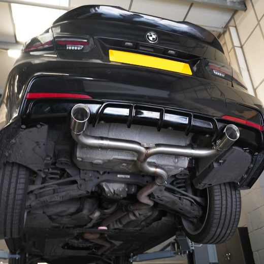 Rear Muffler Delete B47 - BMW 318D F30 / F31 LCI (2015–2019)