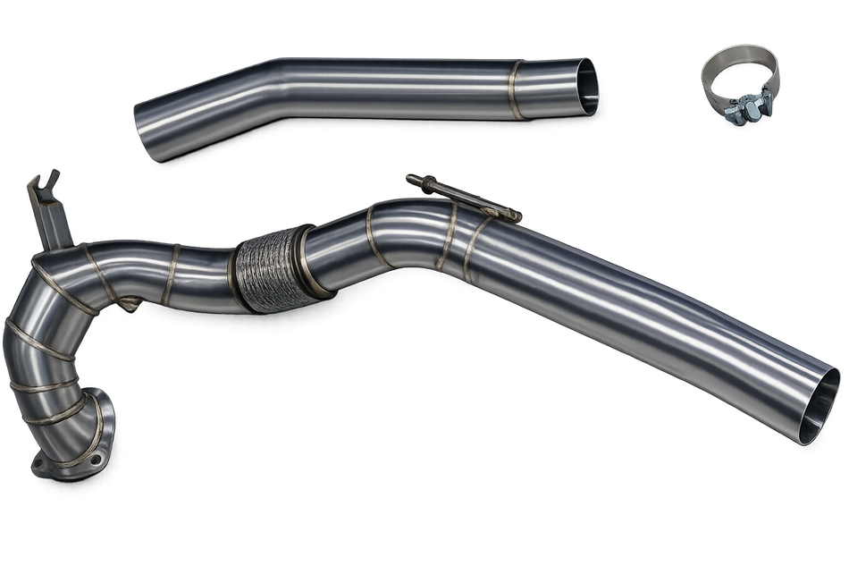 QT Downpipe - Audi S3 8Y, VW Golf R / GTI Clubsport MK8, Cupra Formentor 2.0TSI