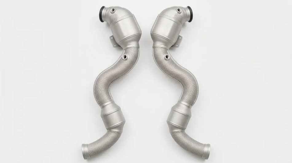 GRAIL ECE Downpipes - Mercedes W205 C63 AMG (Non-OPF Euro 6)