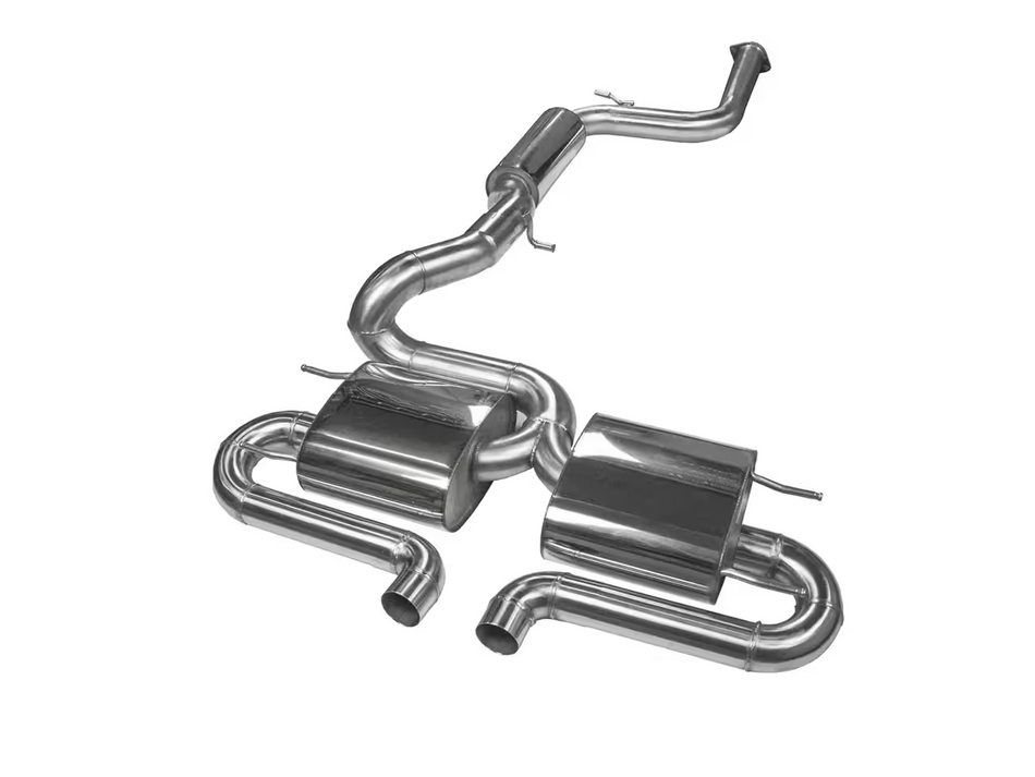 Bull-X Exhaust System 3" Y-style - Ford Focus ST Mk.3 250PS (with ECE approval)