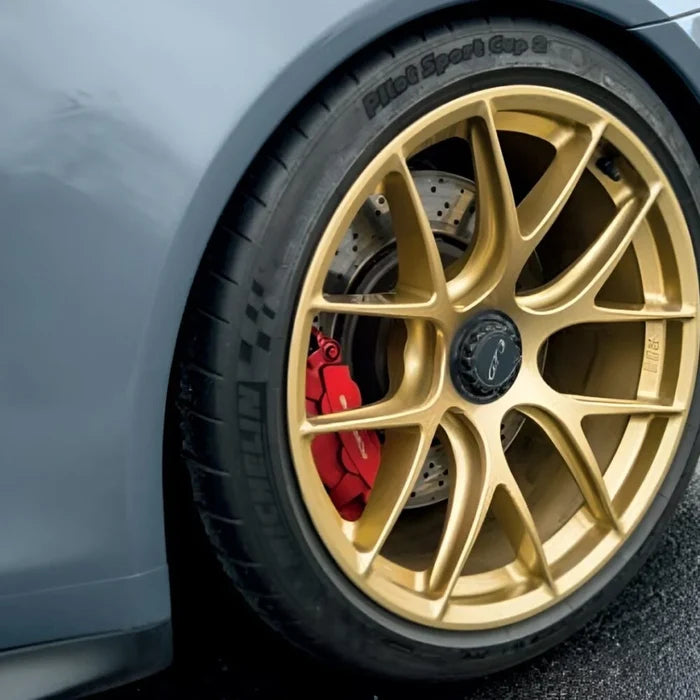 MANTHEY RACING Lightweight Wheel Set 9x20 ET52 / 12x20 ET47 (Brilliant Silver / Satin Black Matt / Platinum Silver Matt / Gold) - PORSCHE 911 GT3 (991.1 / 991.2)