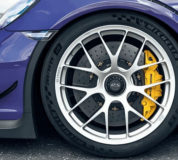 MANTHEY RACING Lightweight Magnesium Wheel Set 9.5x20 ET50 / 12.5x21 ET48 (Brilliant Silver / Satin Black / Platinum Silver / Gold) - PORSCHE 911 GT3 RS (991.1 / 991.2)