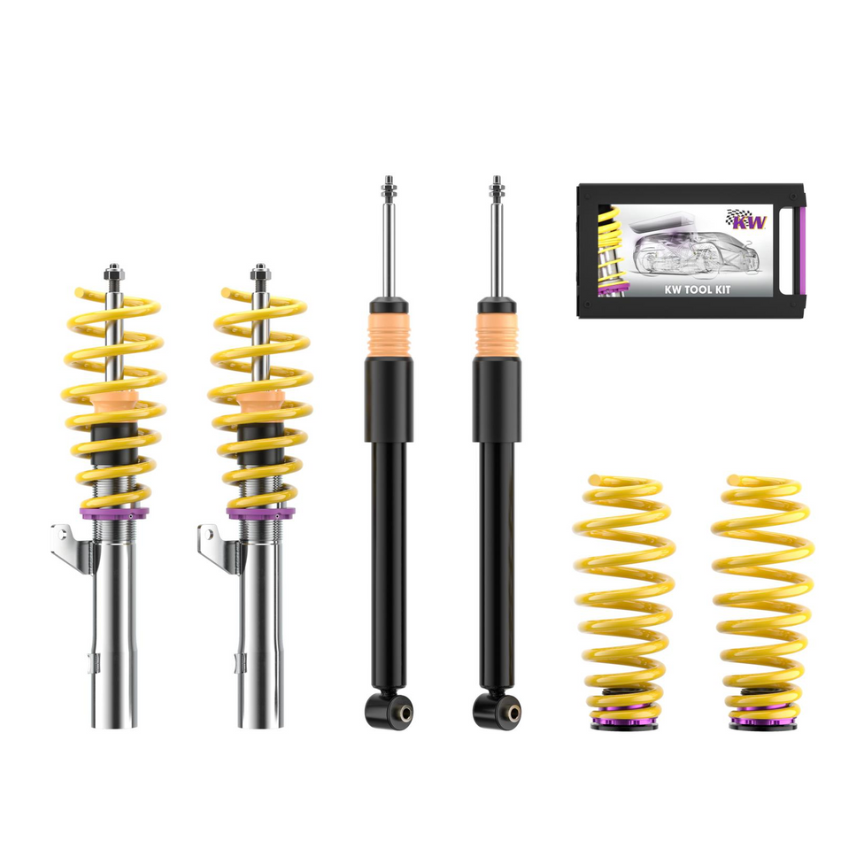 KW V2 Coilover Suspension - Audi A3 8V, Seat Leon ST, Skoda Octavia MK3, VW Golf MK7 Estate