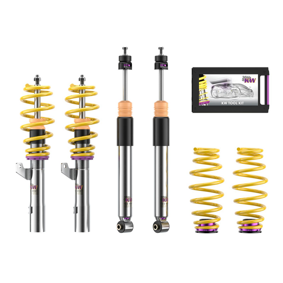 KW V3 Coilover Suspension - Audi A3 8V, Seat Leon ST, Skoda Octavia MK3, VW Golf MK7 Estate