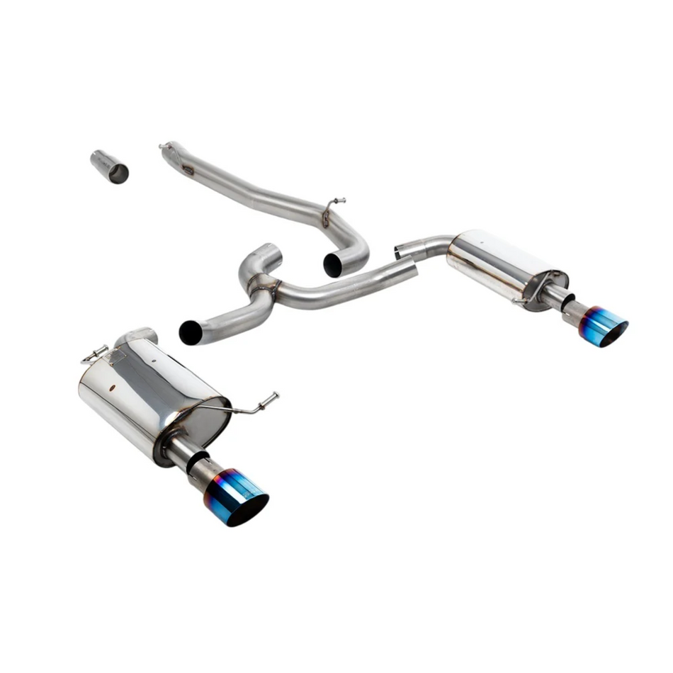 Milltek Cat Back Exhaust System - VW Golf MK7 1.8TSI Alltrack 4Motion 2016-2021