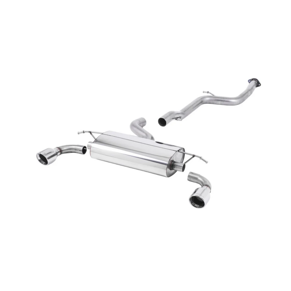 Milltek Catback Exhaust - Ford Focus Mk2 ST 225 2005-2010 (ECE Approved)