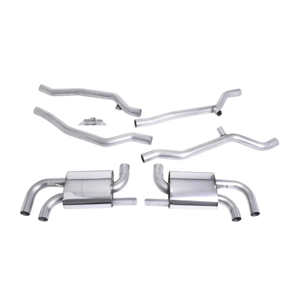Milltek Cat Back Exhaust - Porsche Cayenne 958 Turbo 4.8 V8 (Pre-Facelift) 2010-2014