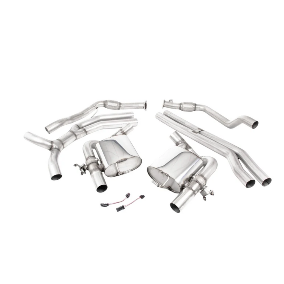 Milltek Cat Back Exhaust - Audi RS4 B9 2.9 V6 Turbo Avant OPF (ECE approved)