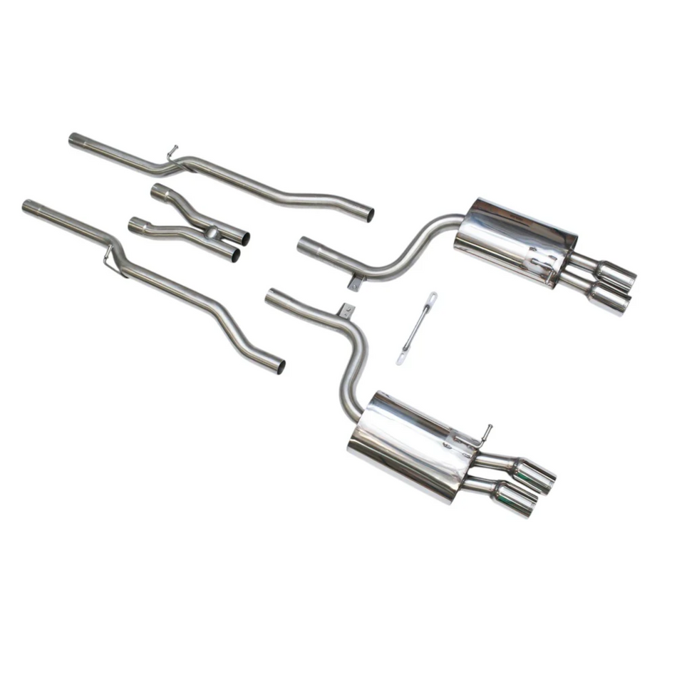 Milltek Cat Back Exhaust - Audi S4 B7 4.2 V8 Quattro Saloon / Sedan / Avant / Cabriolet 2004-2009