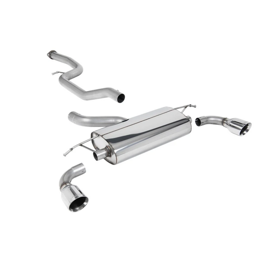 Milltek Catback Exhaust - Ford Focus Mk2 ST 225 2005-2010 (ECE Approved)
