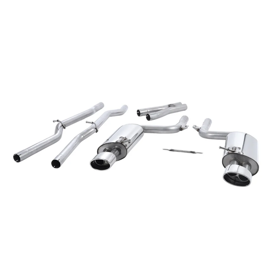 Milltek Cat Back Exhaust - Audi RS4 B7 4.2 V8 Saloon / Avant / Cabriolet 2006-2008