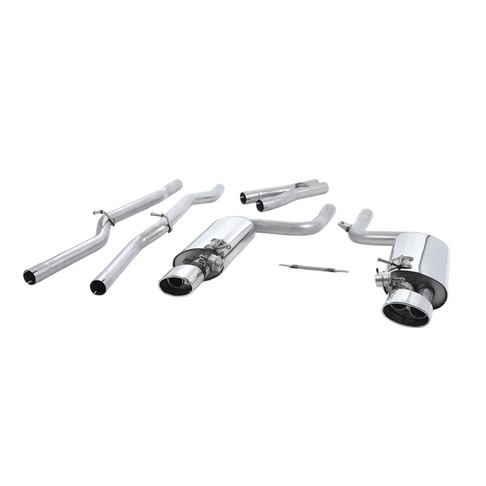 Milltek Cat Back Exhaust - Audi RS4 B7 4.2 V8 Saloon / Avant / Cabriolet 2006-2008