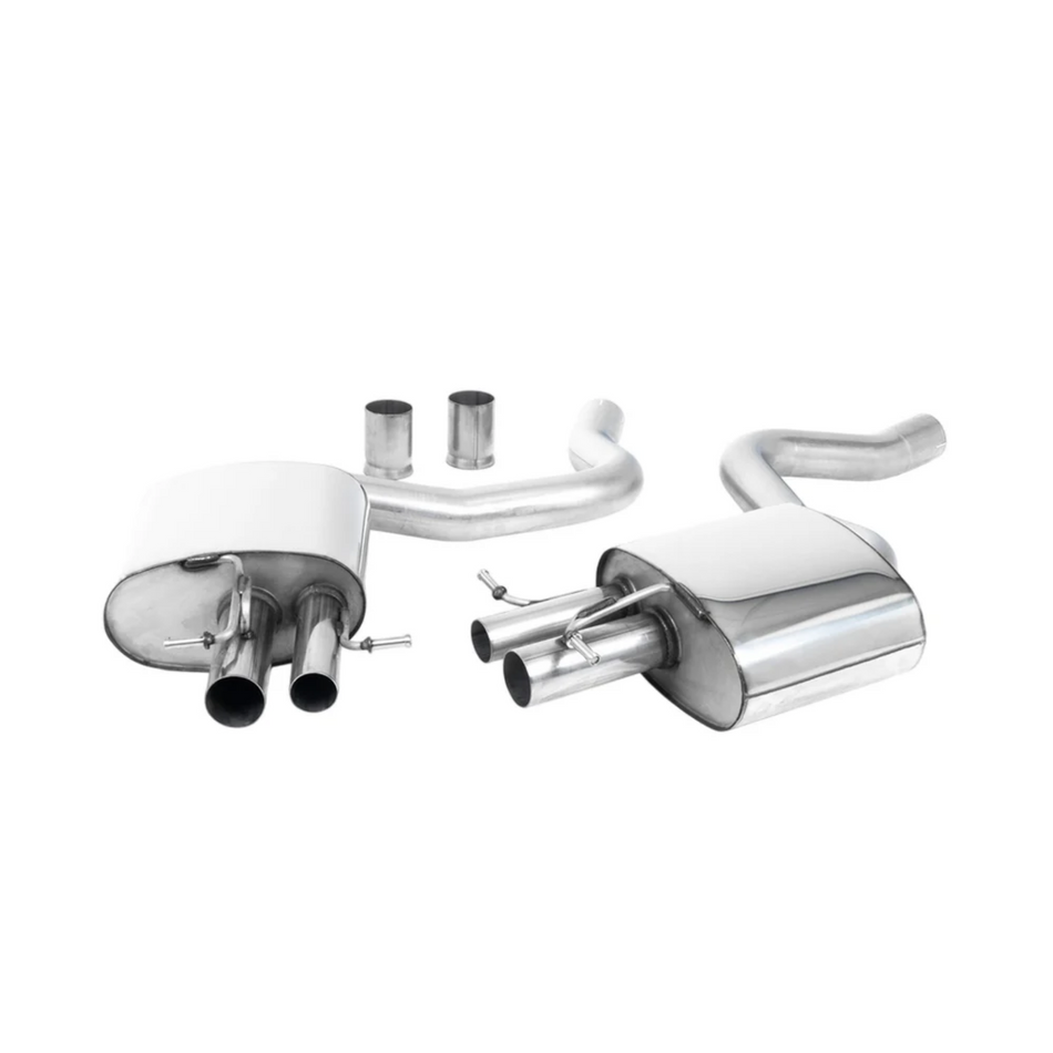 Milltek Rear Silencer - Mercedes C63 & C63s Saloon 4.0 Bi-Turbo V8 Non-OPF (ECE approved)