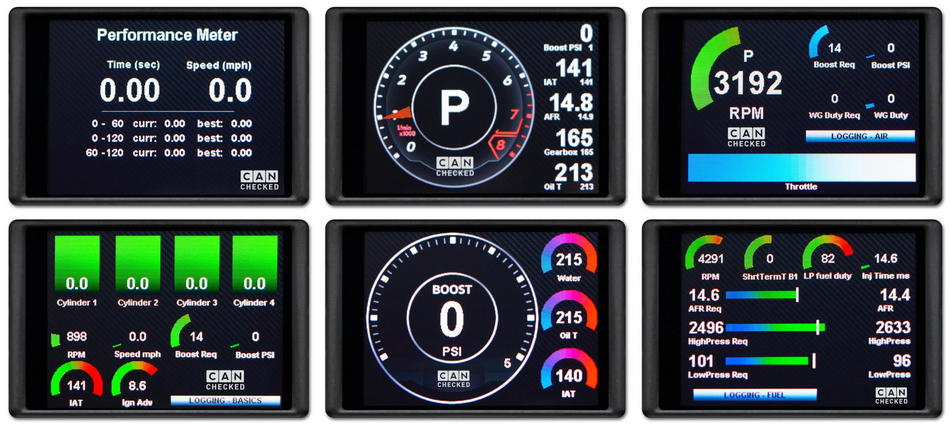 CANchecked MFD28 Gen 2 Datanäyttö - BMW 3-Sarja E90/E91/E92/E93