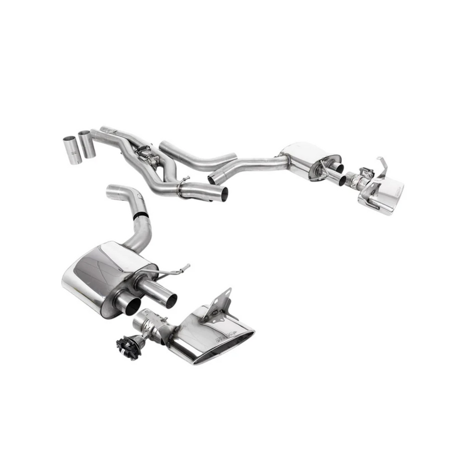 Milltek Front Pipe Back Exhaust - Audi RS6 C8 4.0TFSI OPF 2019-2025 (ECE approved)