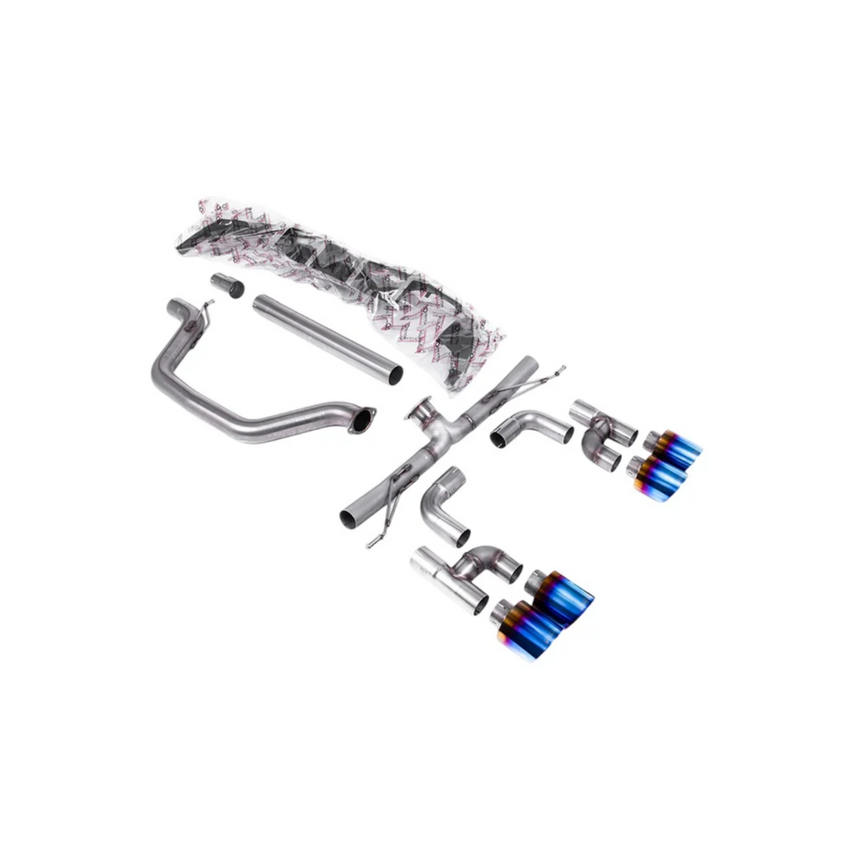 Milltek OPF Back Exhaust System - VW Golf Mk8 GTi 245HP (Golf R Style)
