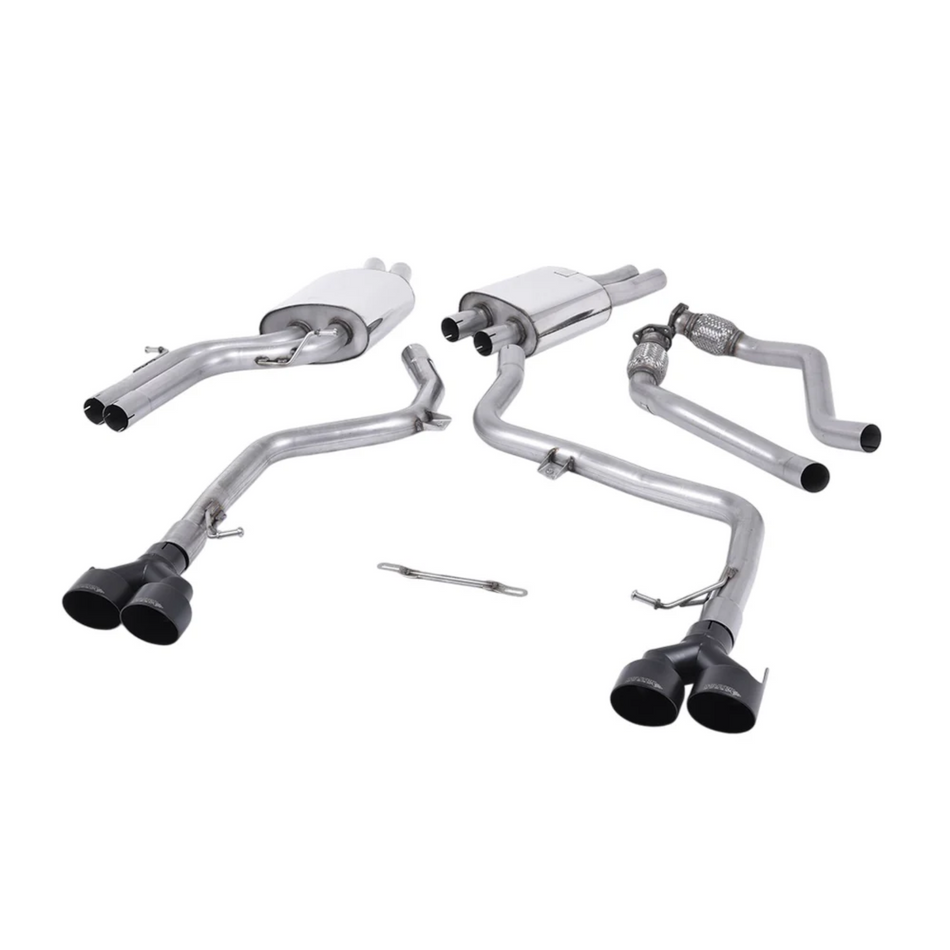 Milltek Cat Back Exhaust - Audi S4 B8.5 3.0 Supercharged V6 2012-2016 (ECE approved)