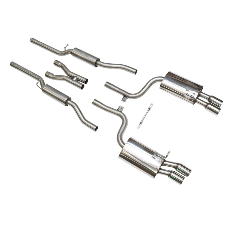 Milltek Cat Back Exhaust - Audi S4 B7 4.2 V8 Quattro Saloon / Sedan / Avant / Cabriolet 2004-2009