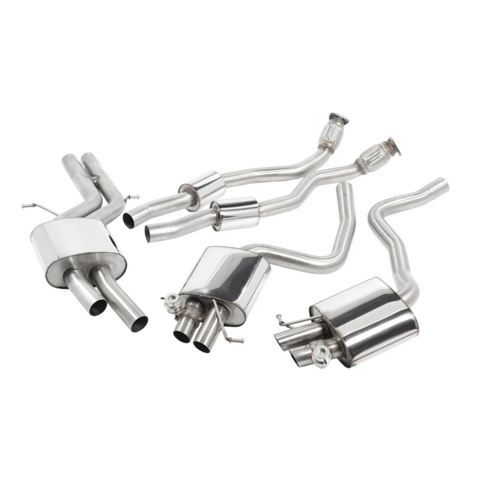 Milltek Cat Back Exhaust - Audi RS5 B8 Coupe 2010-2015 (ECE approved)