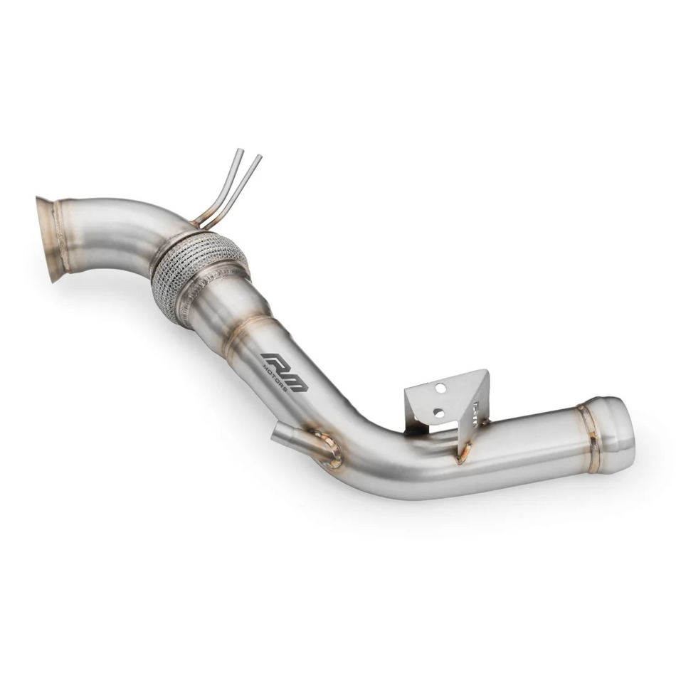 RM Downpipe Decat Mercedes W212 E300 HYBRID