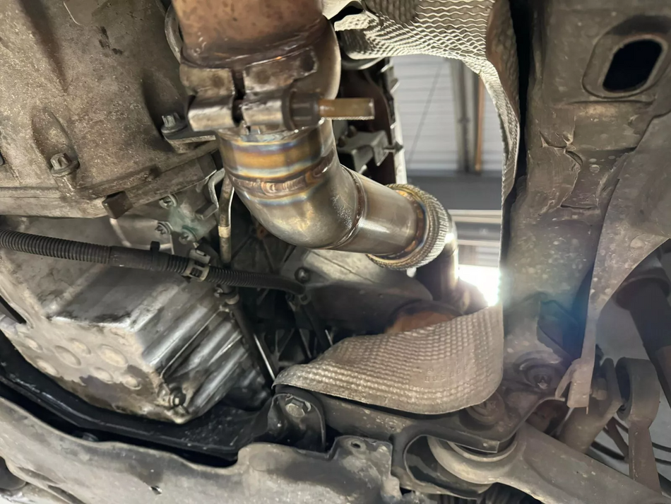 Downpipe Mercedes W211 E320CDI OM648