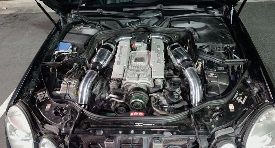 VRP 3″ Aluminum Intake Kit - Mercedes M113 & M113K