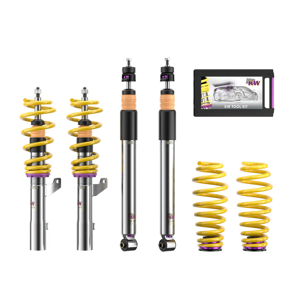 KW V3 Coilover Suspension - Audi A3 8V, Seat Leon ST, Skoda Octavia MK3, VW Golf MK7 Estate