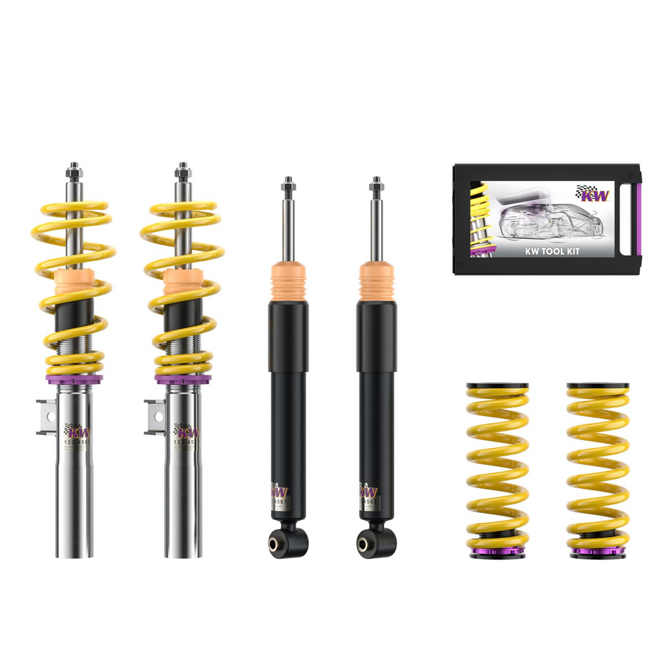 KW V1 Coilover Suspension - Audi A3 8V, Seat Leon ST, Skoda Octavia MK3, VW Golf MK7 Estate