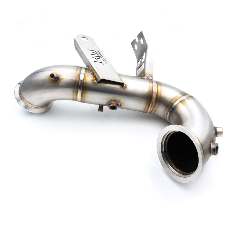RM Downpipe Decat Mercedes A45, CLA45 AMG